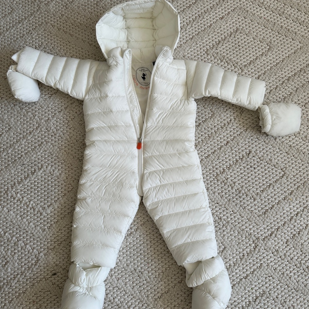 White Kids Save the Duck Snowsuit
